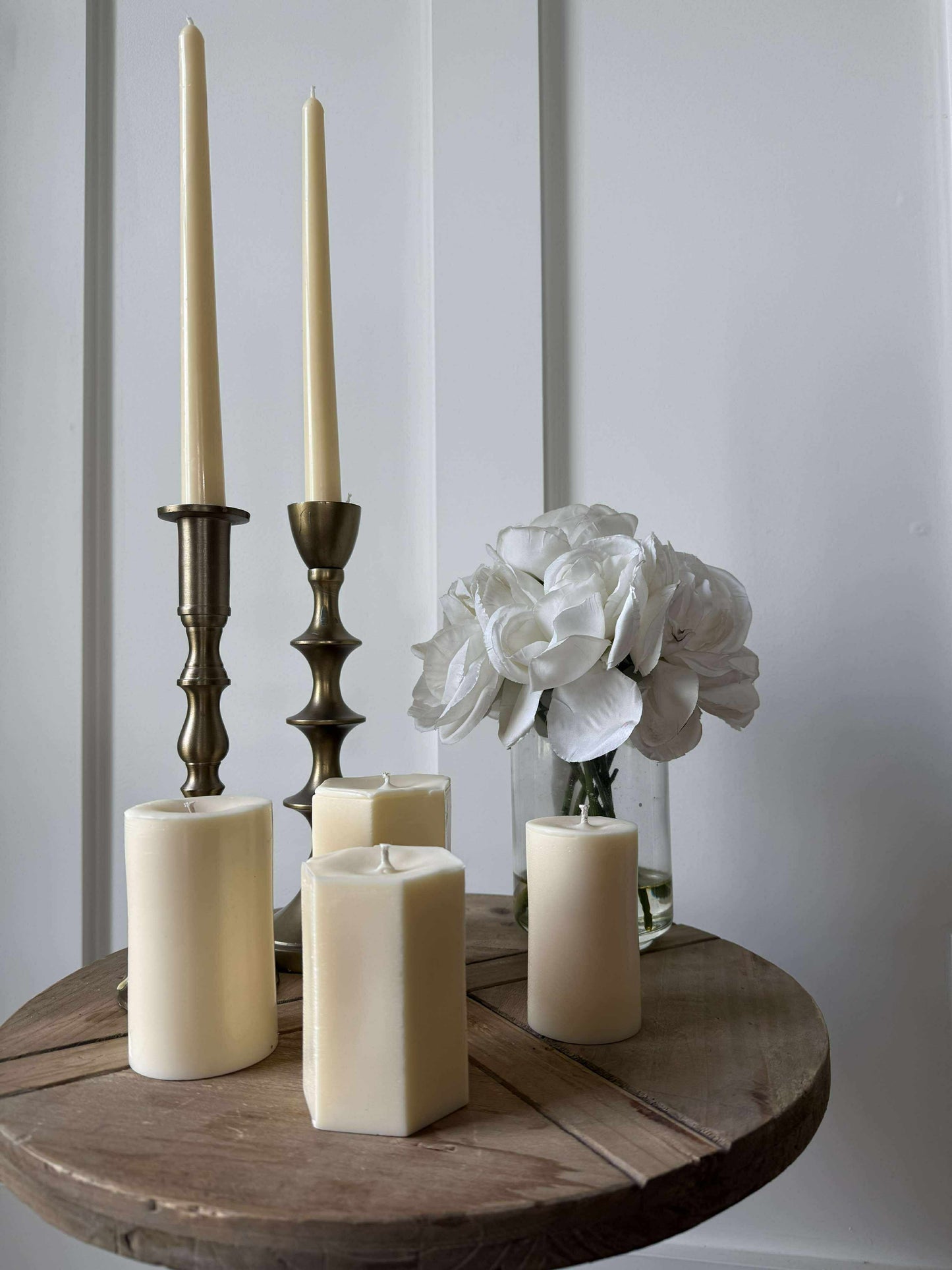 Redeem Candle Co. Signature Creamy White, Taper & Pillar Collection