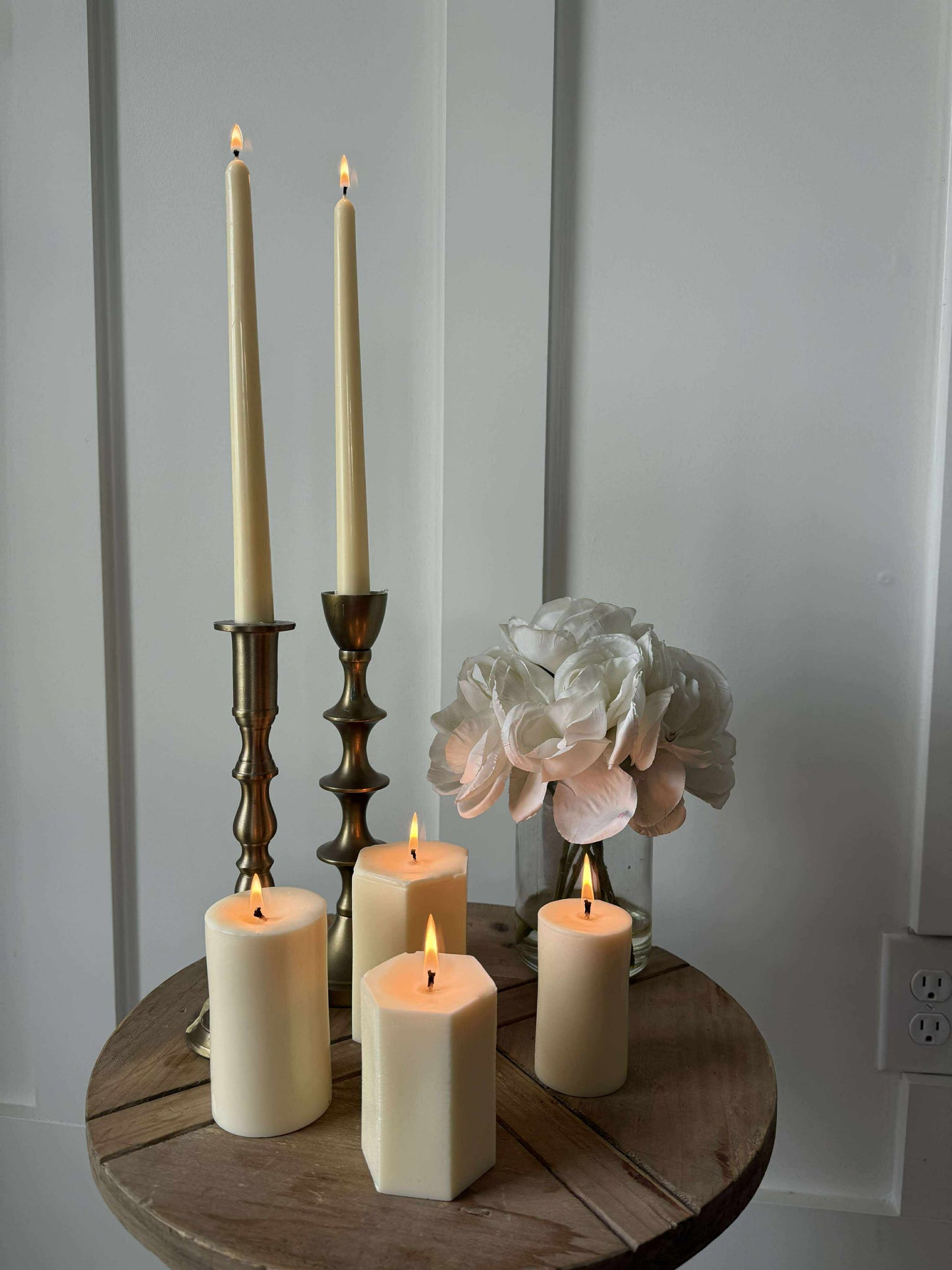 Redeem Candle Co. Signature Creamy White, Taper & Pillar Collection