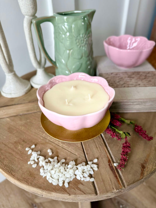 Pre-Sale Redeem Candle Co. Rose Hillside Bloom Candle Bowl, 8 oz.