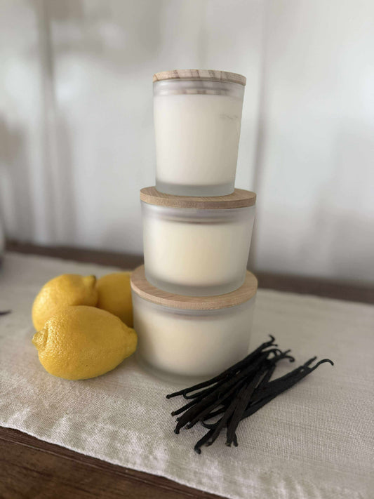 Redeem Candle Co. Frosted Glass Candle Collection