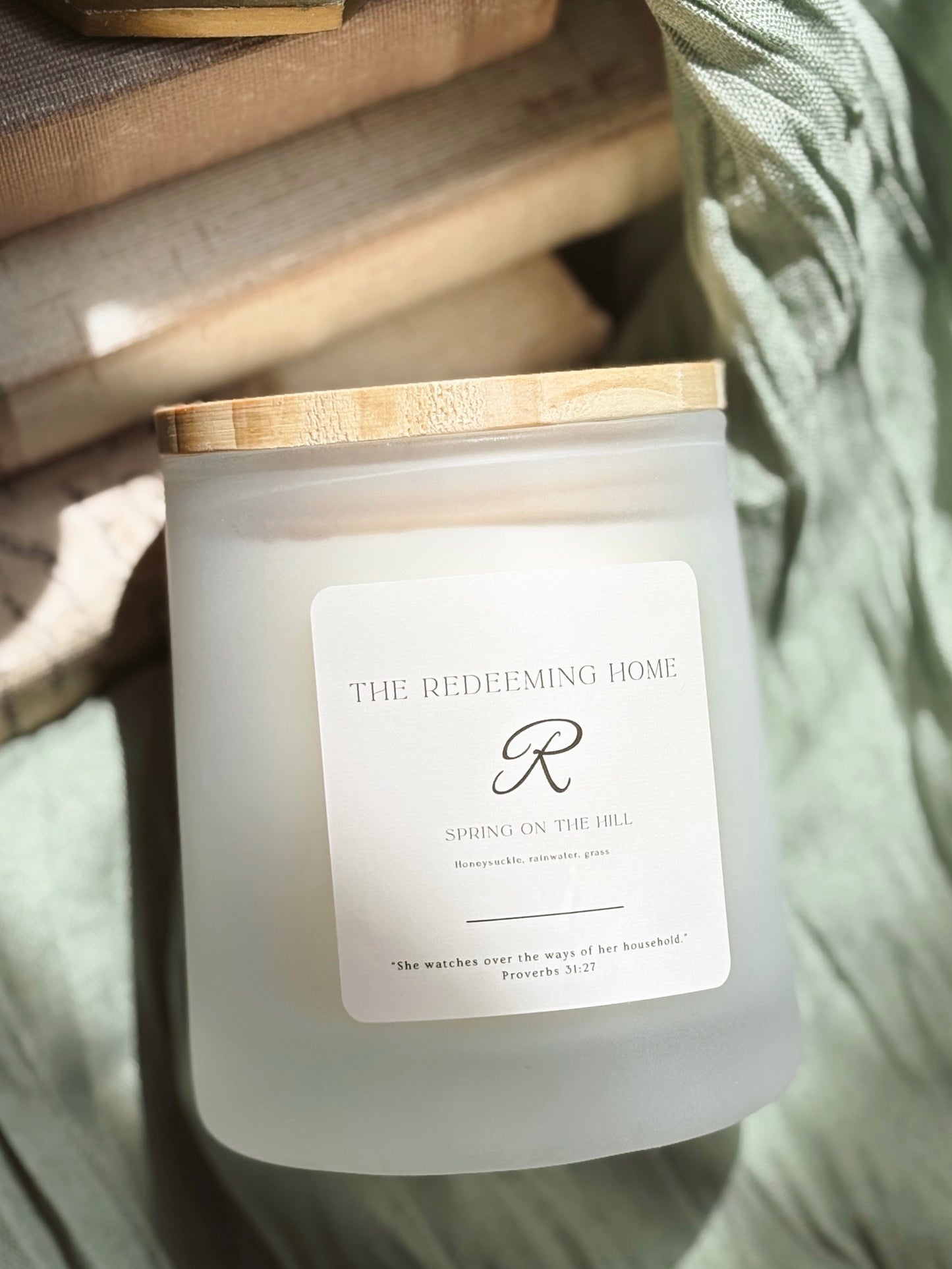 Redeem Candle Co. Frosted Glass Candle Collection